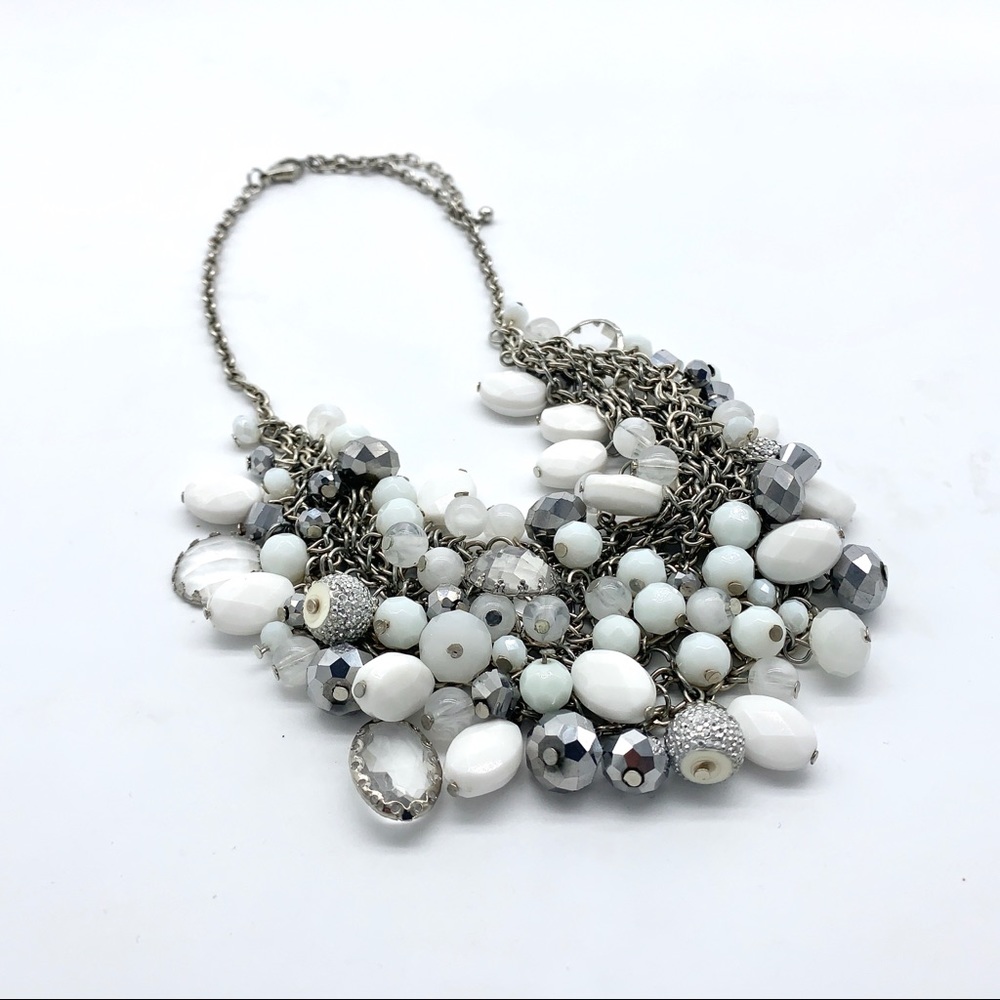 Awesome Multi Stone Statement Necklace - image 1